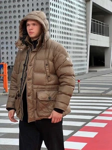 Giubbotto piumino uomo MONCLER vintage con cappuccio RARISSIMO - Foto 1 di 17