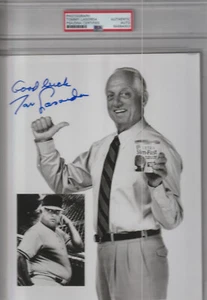 Autographed Tommy Lasorda photo PSA/DNA - Picture 1 of 1