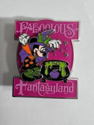 Prendedor de Halloween Disney 2015 Minnie Mouse Fabuloso en Fantasyland LE 4000 (E6) Foto 1 de 2