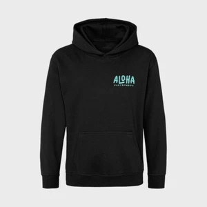 ALOHA - Surfboards Kids Hoodie - Black - Casual Long Sleeve Hooded Top - Picture 1 of 1