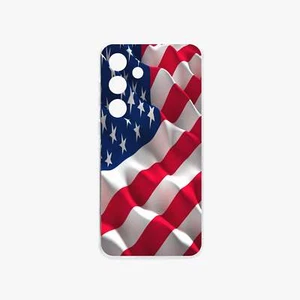 Fundas Bandera Americana Samsung Galaxy Serie S25 (Protector de Lente) - Imagen 1 de 7