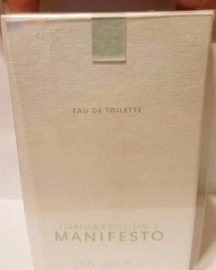 ISABELLA ROSSELLINI'S MANIFESTO EAU DE TOILETTE SPRAY 2.5 OZ / 75 ML NIB WOMEN - Picture 1 of 2