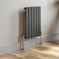Anthracite Designer Radiator Vertical Horizontal Flat Panel Oval Column Rads