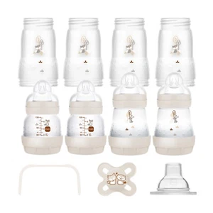 MAM Anti Colic Starter Set 15 teilig das Neue Flaschenset das mitwächst Neutral - Bild 1 von 1