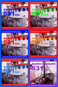 Pirate Radio Caroline RSL 531KHz MULTILISTING.