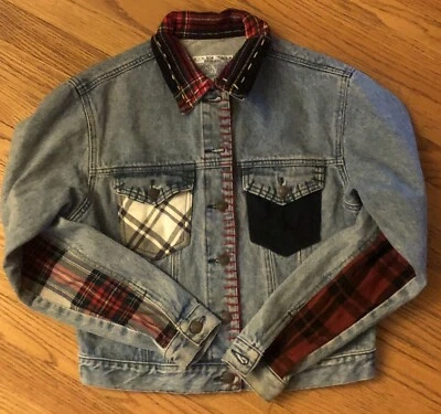 Chaqueta vaquera de franela Jordache para mujer vintage años 90 - talla M mediana Foto 1 de 4