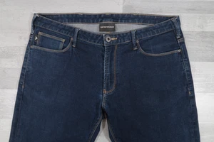 Mens Emporio Armani J06 Stretch Slim Fit Blue Jeans W34 L33 - Imagen 1 de 16