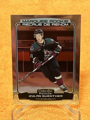 Dylan Guenther RC 2022-23 OPC Platinum #298 MARQUEE ROOKIE - Arizona Coyotes - Image 1 of 2