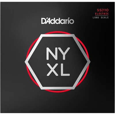 Cuerdas de bajo D'Addario NYXL pesadas escala larga 55-110 55-110 Foto 1 de 4