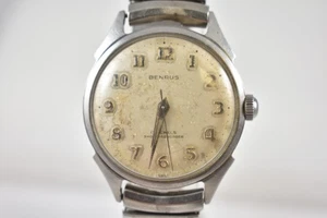 Men's Benrus wrist watch 17j - Picture 1 of 5