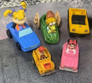 Vintage McDonalds 1988 Fraggle Rock  Rugrats Disney Fast Food Car Lot - Picture 1 of 4