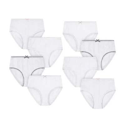 Buyless Fashion Girls Toddler Panties Assorted Soft Cotton Underwear 8 Pack - Image 1 of 4