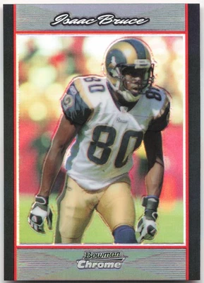 2007 Bowman Chrome #BC159 Isaac Bruce Refractors - Image 1 of 2