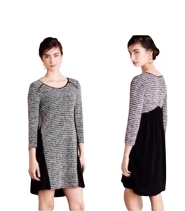 Anthropologie Maeve Boucle Knit Mini Dress Size M - Picture 1 of 7