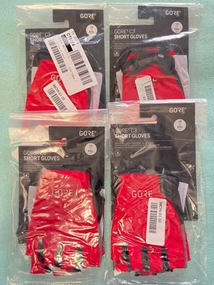 Лот из 4 мужских коротких велосипедных перчаток GOREWEAR C3 размер 10/XXL - Изображение 1 из 4