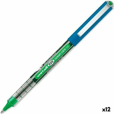 Flüssigtintenstift Uni-Ball ROLLERBALL EYE OCEAN CARE 0,5 mm grün [12 Stück] - Bild 1 von 2