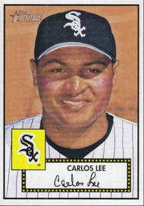 2001 Topps Heritage Baseball Carlos Lee Chicago White Sox #310 - Picture 1 of 2