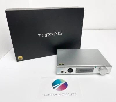 TOPPING DX7 Pro Silber Kopfhörerverstärker Hi-Res DAC mit Box - Bild 1 von 4