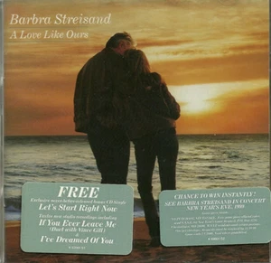 Barbra Streisand ‎– A Love Like Ours ( AUDIO CD 1999 ) + Bonus CD Single NEW - Picture 1 of 1