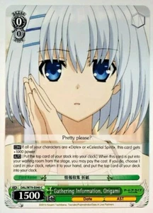 Weiss Schwarz Sammeln Informationen, Origami DAL/W79-E040 NM/M - Bild 1 von 1