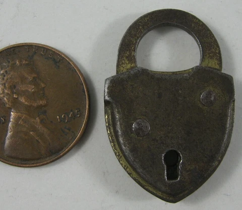 Antique Miniature Lock 1 1/4” Cover