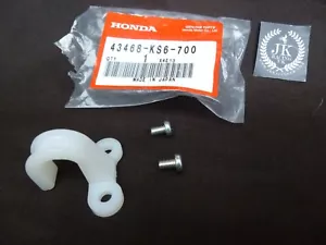 HONDA CR125 CR250 CR500 1987-01 GENUINE REAR BRAKE HOSE GUIDE 43468-KS6-700 - Picture 1 of 1