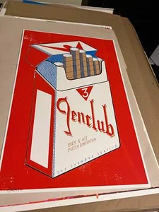 TEN CLUB Rock n Art Poster Convention Showbox Seattle Methc SIGNIERT SN!! - Bild 1 von 5
