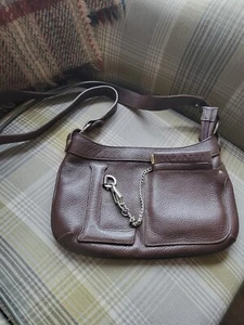 Vibtage Lamarthe Small Leather Handbag With Coin Purse - Picture 1 of 4
