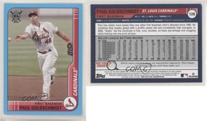 2021 Topps Big League Veterans & Rookies Electric Blue Paul Goldschmidt #128