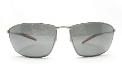 MARCOS DE GAFAS CARRERA PLATEADOS ENVOLTURA DEPORTIVA 049 JAPÓN 64-150 114859 Foto 1 de 4