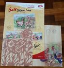 FREE Poster Lunar Year of the Goat Farm Animals Malaysia 2015 folder autographed