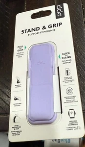 Clckr Stand & Grip Phone Grip | Color: Purple. - Picture 1 of 1