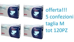 SERENITY CLASSIC PANNOLONE MUTANDINA ULTRA TAGLIA M 4 CONFEZIONI 120 PANNOLONI - Foto 1 di 5