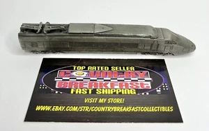 Vintage 1985 Danbury Mint French Pewter Bullet Train Figurine 5” Long - Nice! - Picture 1 of 4