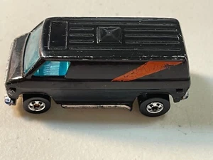 Hot Wheels Vintage Dynamite Crossing Set Super Van schwarz A-Team BW 1974 - Bild 1 von 5