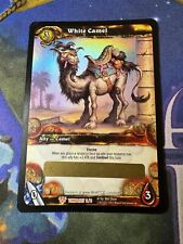 World Of Warcraft TCG White Camel Mount Card Unscratched