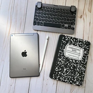 Apple iPad mini (5th Gen) A2125 256 GB, Wi-Fi + 4G, Space Gray + Accessories - Picture 1 of 24