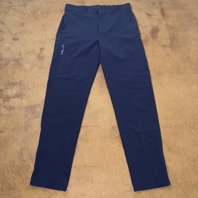 RLX Ralph Lauren Men’s Performance Golf Pants Blue Sz 30X30 Logo Stretch NWOT - Image 1 of 4
