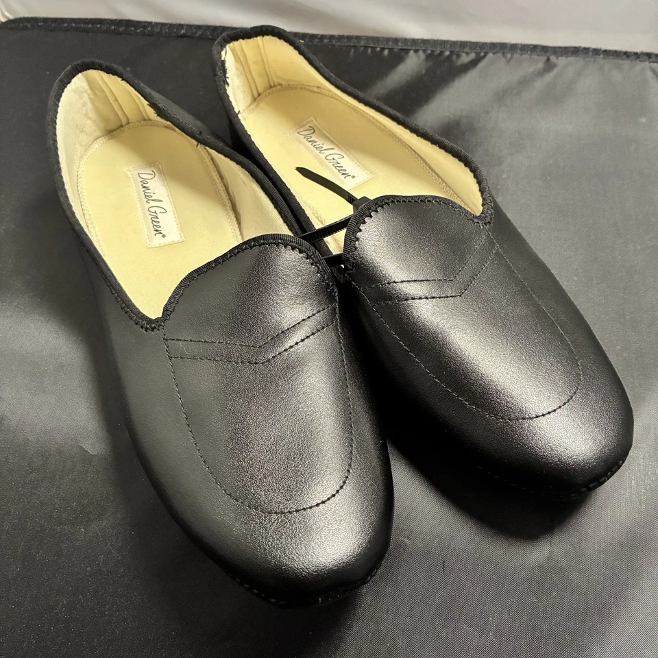 ZAPATILLAS SIN CORDONES DANIEL VERDE MUJER MEG Negro COLOR CUERO TALLA 8,5 M Foto 1 de 4