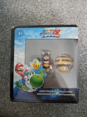 Figura Super Mario Galaxy 2 Bee Mario & Bee Mushroom, Pack de 2 Foto 1 de 2