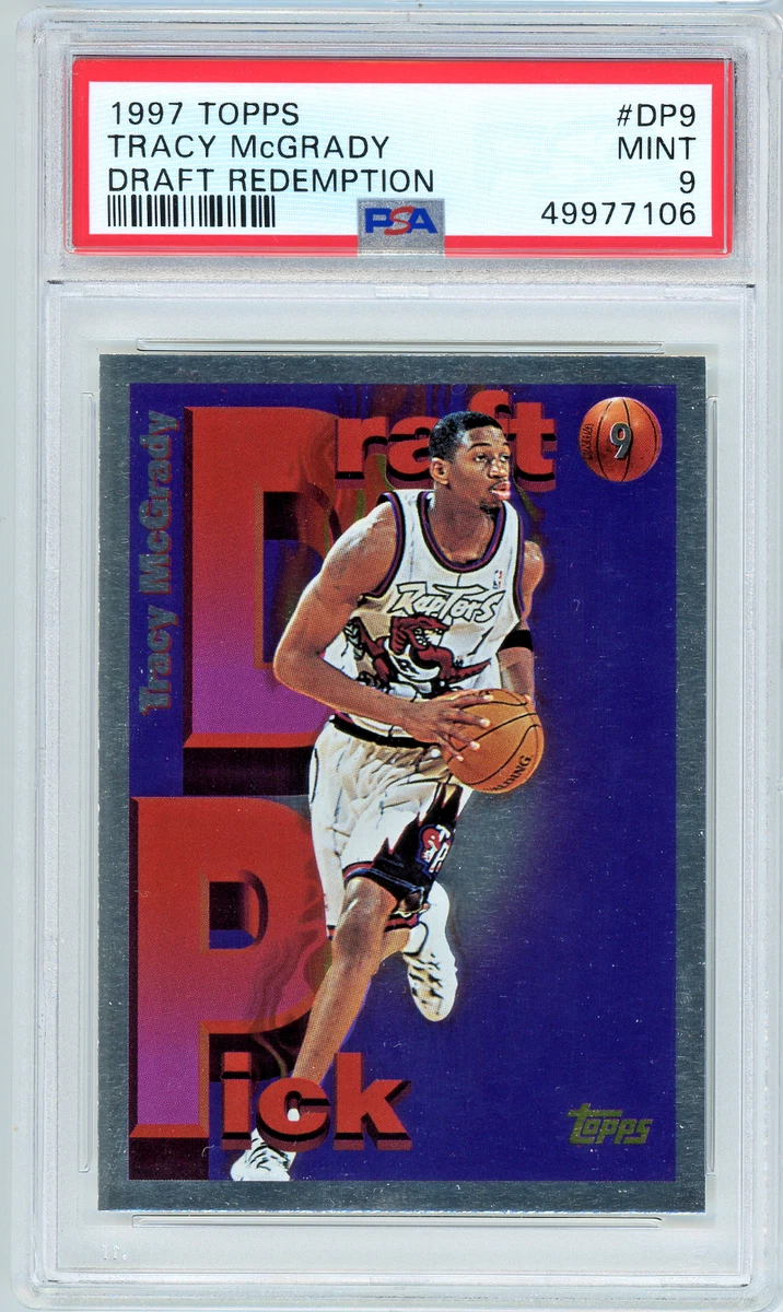 Topps Tracy McGrady Basketball Rookie Sports Trading Cards