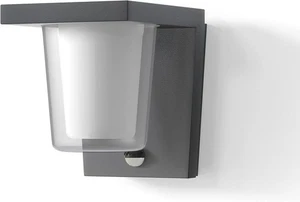 LED Außenwandleuchte mit Bewegungsmelder, Außenwandleuchte Hauptstrom mit - Bild 1 von 11