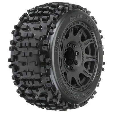 PROLINE Badlands 3.8 MTD Raid 8x32 Wheels 17mm MT F/R Reifen - Bild 1 von 4