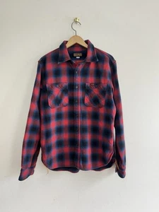 Iron Heart Ultra Heavy Flannel UHF Work Shirt Plaid Size XL 100% Cotton Japan - Bild 1 von 8