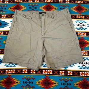 Pantalones Cortos Banana Republic Lived-In Chino Informales Caqui Beige Para Hombre Talla 38 - Imagen 1 de 5
