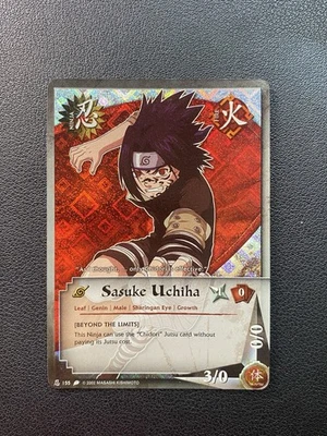 Naruto CCG Sasuke Uchiha Revenge & Rebirth N-137 Diamond Foil NM English Bandai - Image 1 of 4