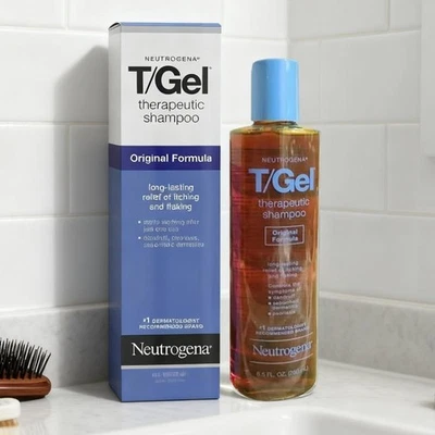 Instant Treatment Neutrogena T-Gel Therapeutic Shampoo 8.5 Fl Oz New Sealed Box - Image 1 of 4