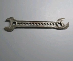 Large Antique 17 Emerson W402Emerson W402 Farm Tractor Plow Implement Wrench - Bild 1 von 4