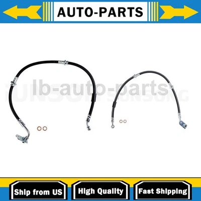 2X Manguera de línea de freno delantero Sunsong para Suzuki Grand Vitara 1999 2000 2001 2002 Foto 1 de 4