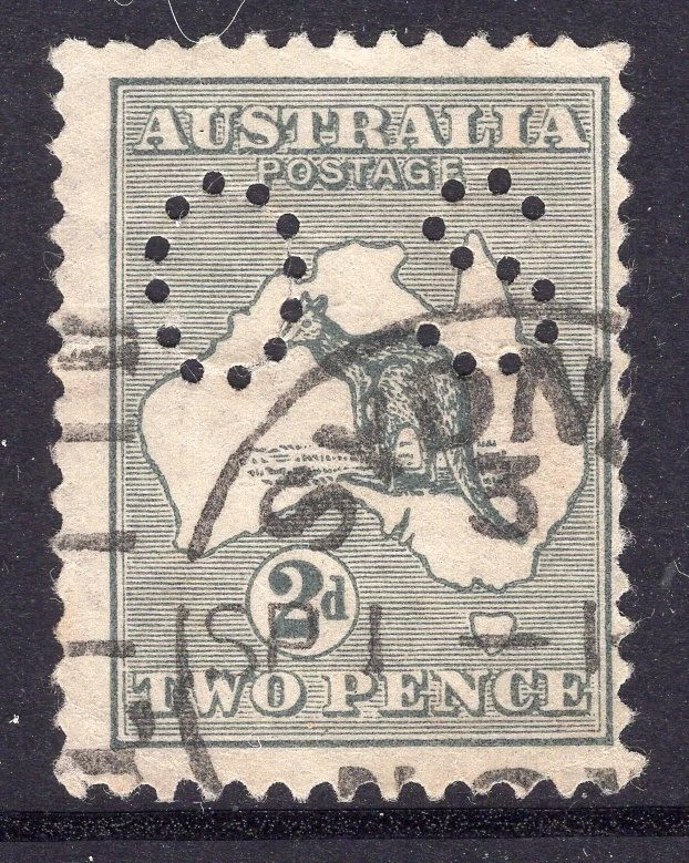 Australia Passport Stamp Stickers - 18 Pack Kangaroo Planner Scrapbooking Crafts